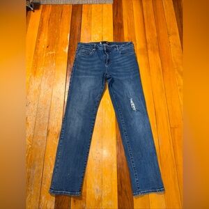 Kut From The Kloth Catherine Distressed Boyfriend Jeans Size 10